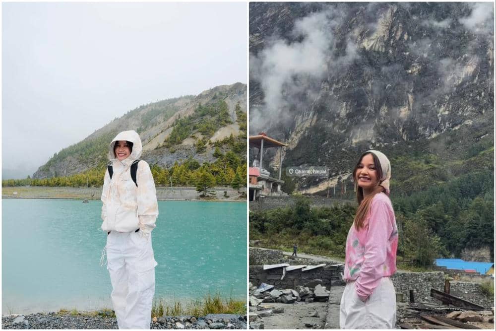 Bella Graceva Menikmati Keindahan Alam di Lembah Manang, Nepal