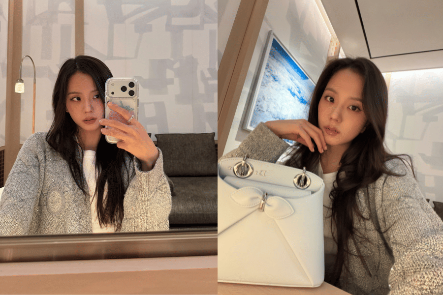 Airport Style Jisoo BLACKPINK menuju Dior Summer 2027 RTW Show