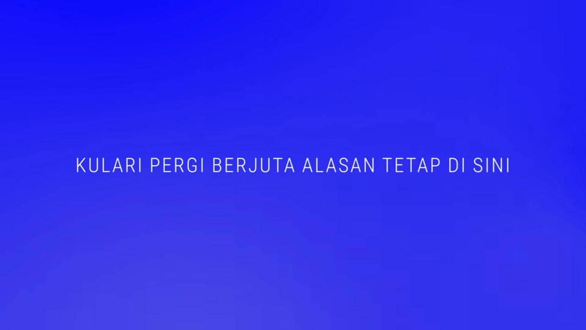 cuplikan video lirik "Kelana"