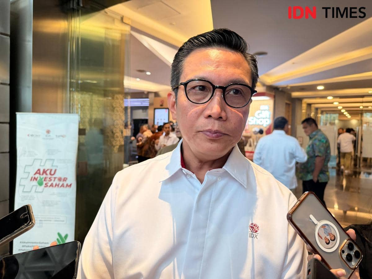Direktur Utama Bursa Efek Indonesia (BEI), Jeffrey Hendrik.