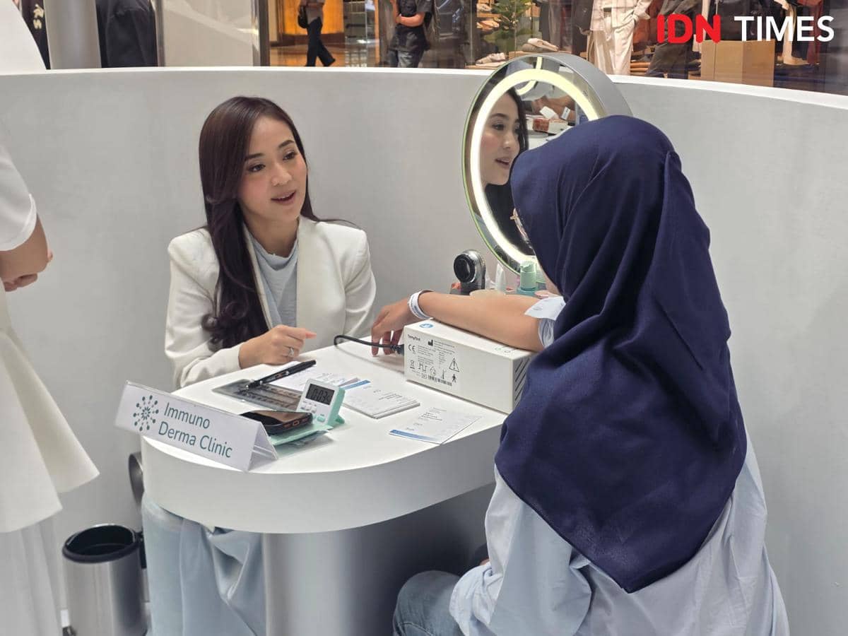 Pembukaan instalasi Wardah Derma Longevity Lab di PIM 2, Jakarta. 24 September 2026