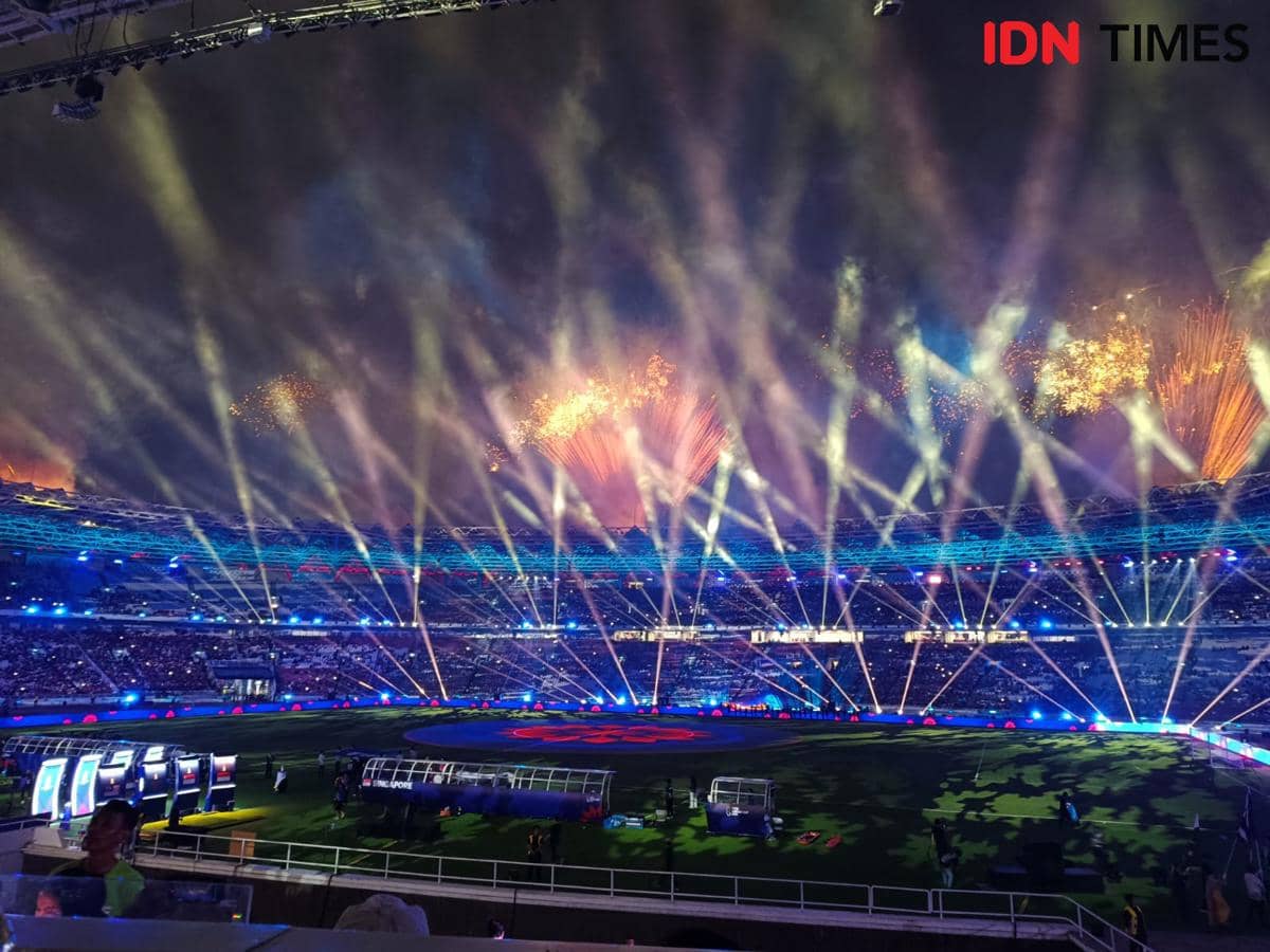 Di Balik Teknologi Kembang Api Opening Ceremony FIFA ASEAN Cup 2026