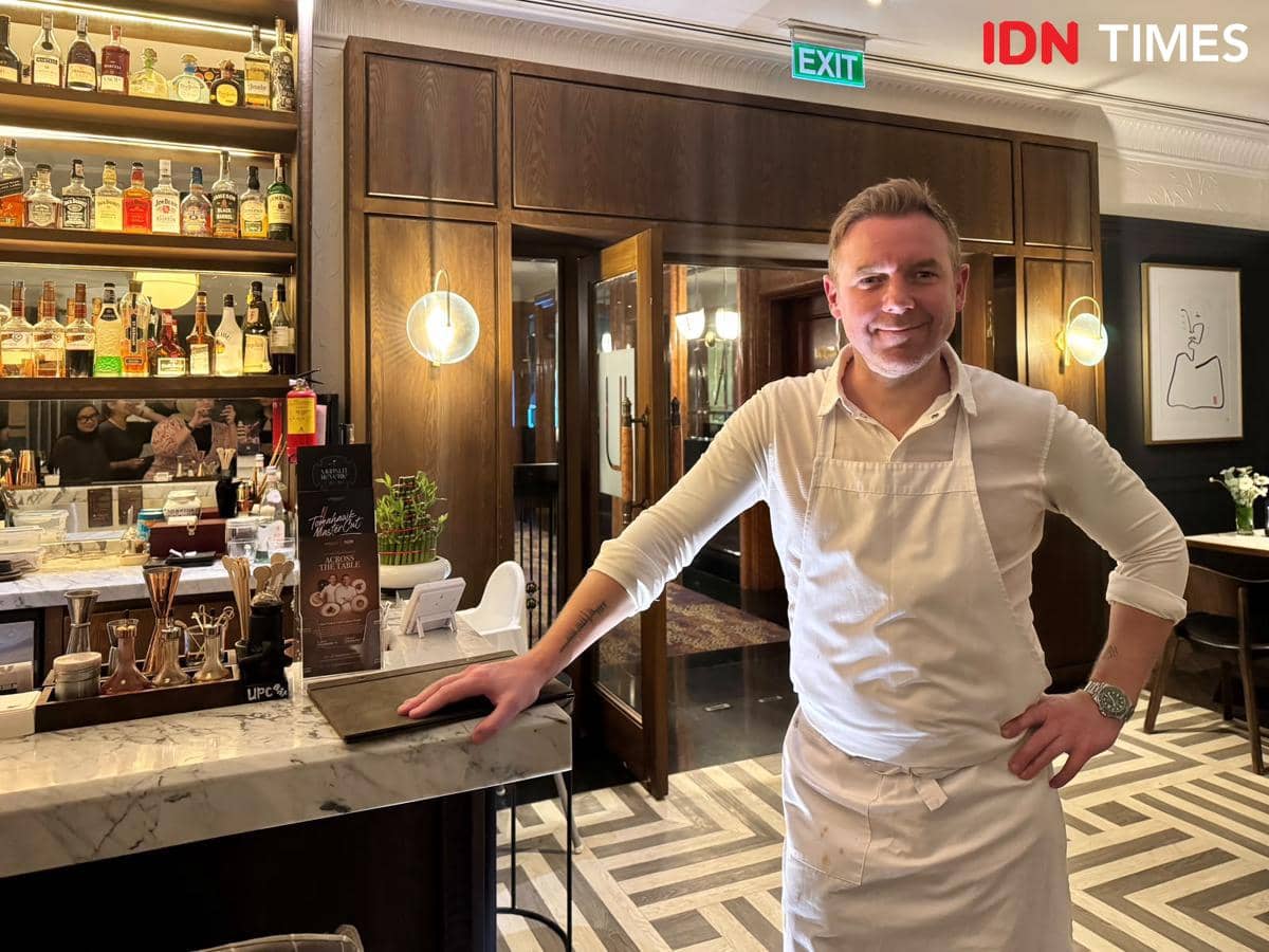Potret Chef Andrew Walsh dari SAZÓN Bali