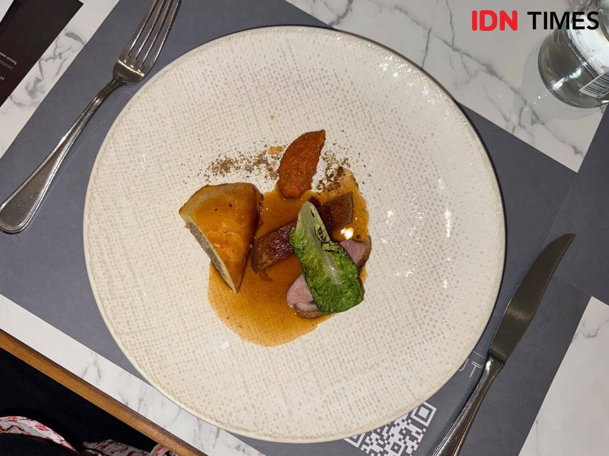 Potret menu kolaborasi Uppercut Steakhouse dan SAZÓN Bali