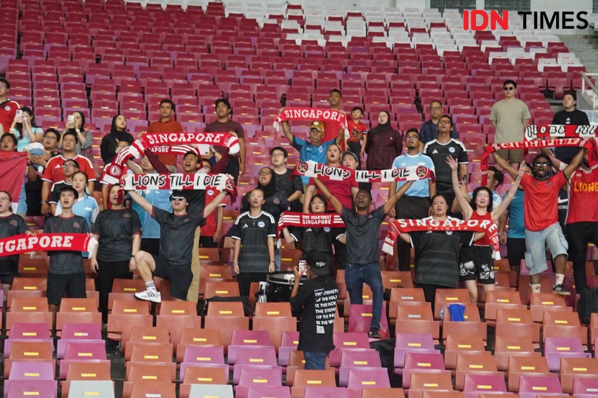 Memuji Militansi Fans Singapura Saat Lawan Timnas Indonesia di GBK