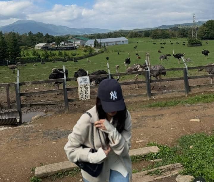 Tyna Dwi Jayanti liburan akhir musim panas di Niseko, Jepang