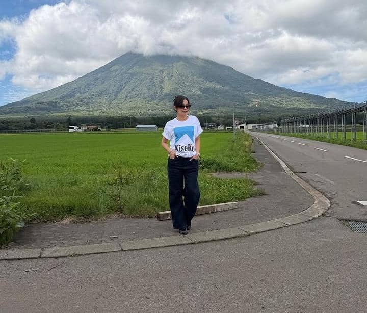 Tyna Dwi Jayanti liburan akhir musim panas di Niseko, Jepang