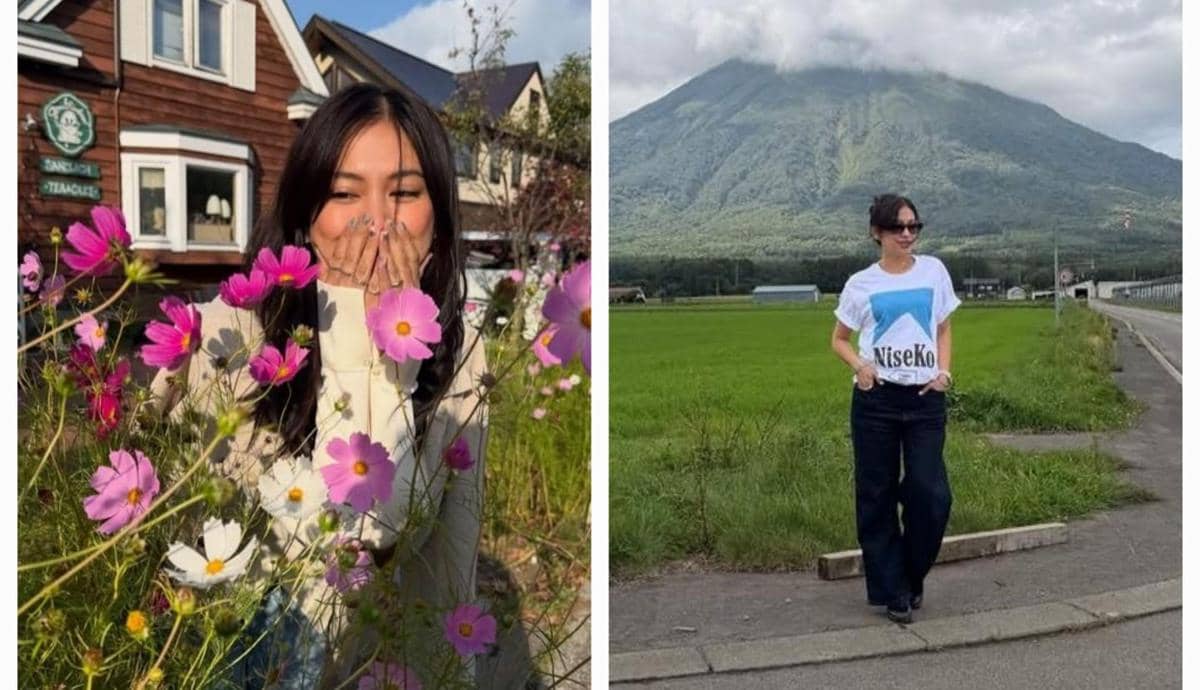 Tyna Dwi Jayanti Liburan Akhir Musim Panas di Niseko, Jepang