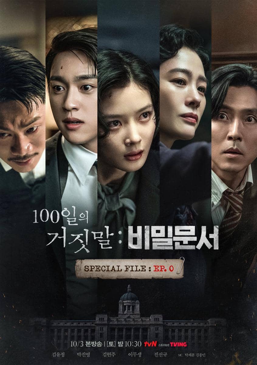 poster drama 100 Days of Deception