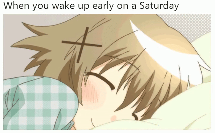 8 Meme Anime tentang Sabtu, Malam Minggu Santai Saja!