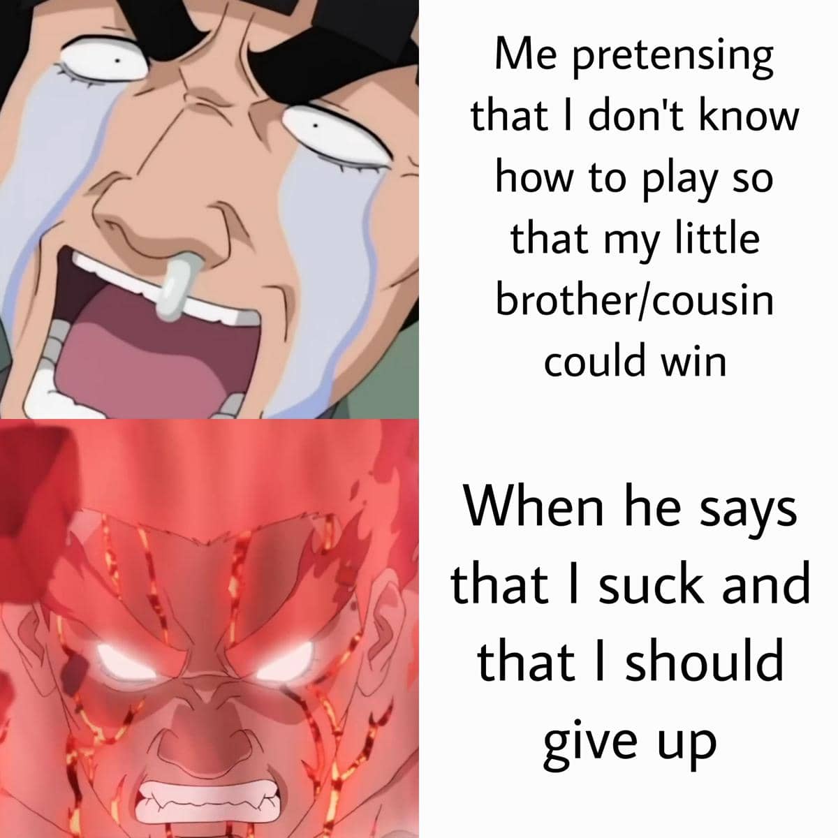 meme Naruto tentang sepupu