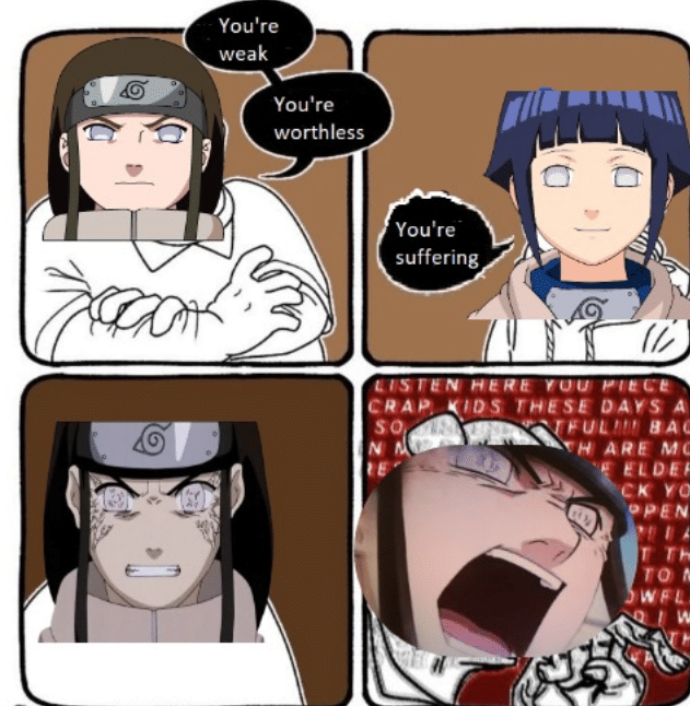 meme Naruto tentang sepupu