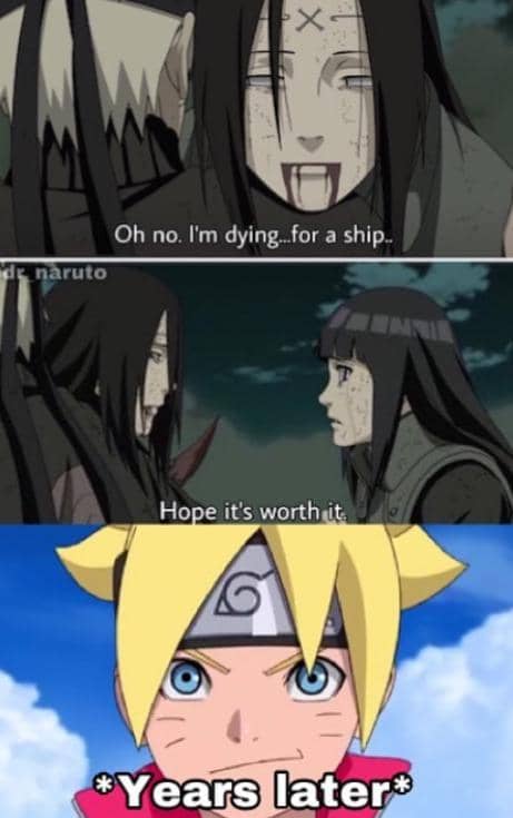 meme Naruto tentang sepupu