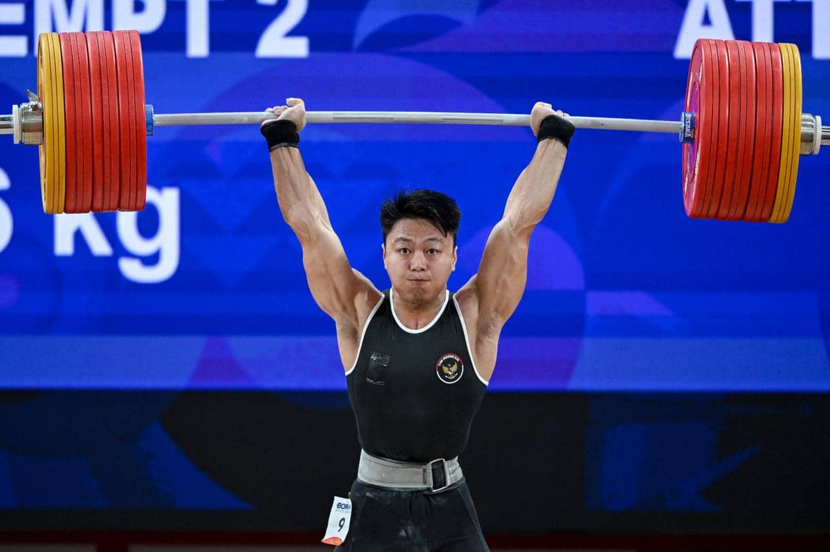 Lifter Makassar Rahmat Erwin Kembali Raih Emas Asian Games