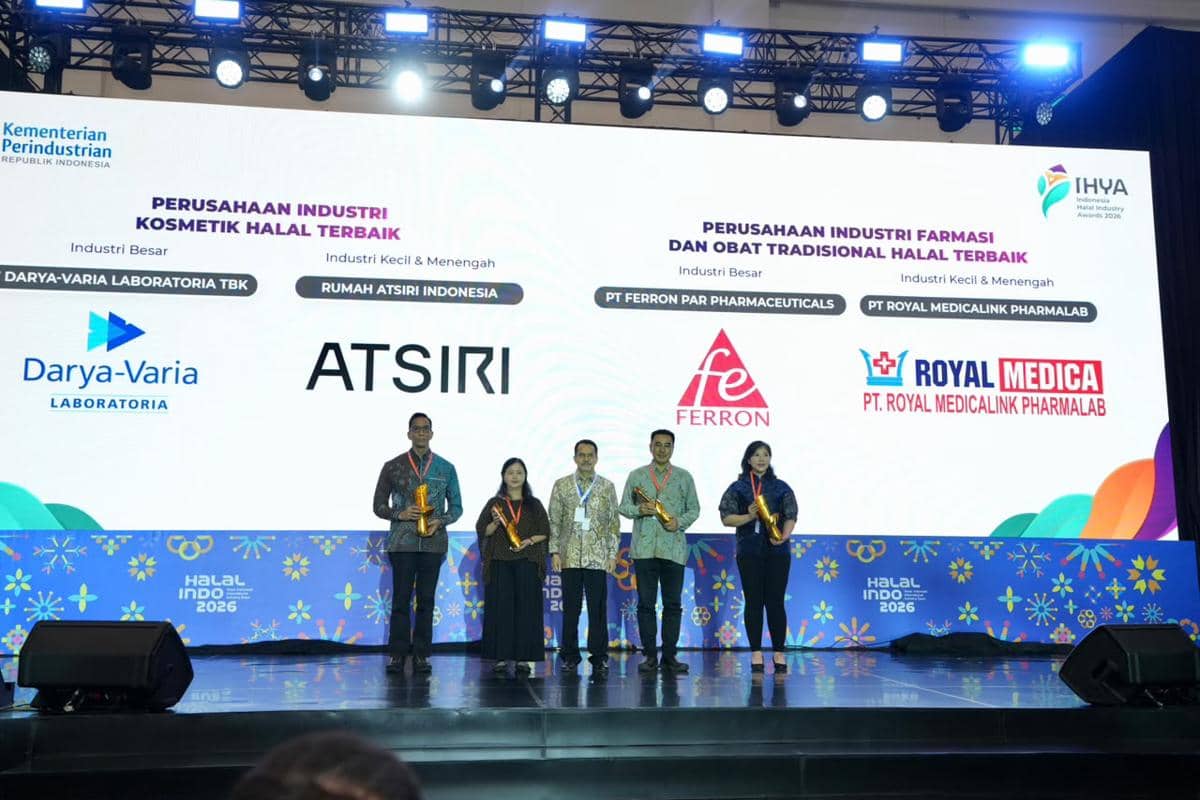 Dexa Group Raih IHYA 2026, Fasilitas Produksi Tersertifikasi Halal