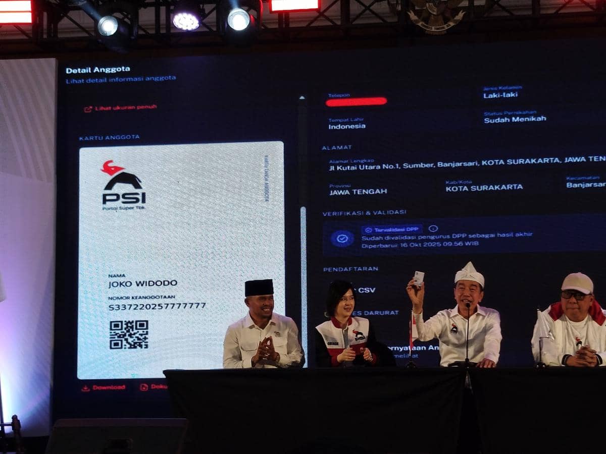 Jokowi Sebut Banyak Partai Mulai Takut dengan Pergerakan PSI