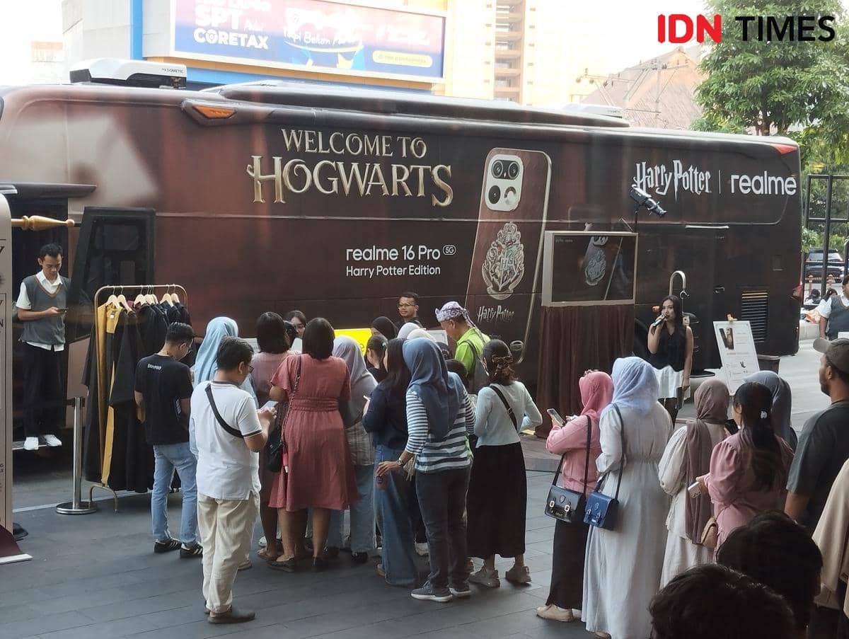 Keseruan Pop-Up Bus Realme Harry Potter di Semarang: Menjelajah Hogwarts