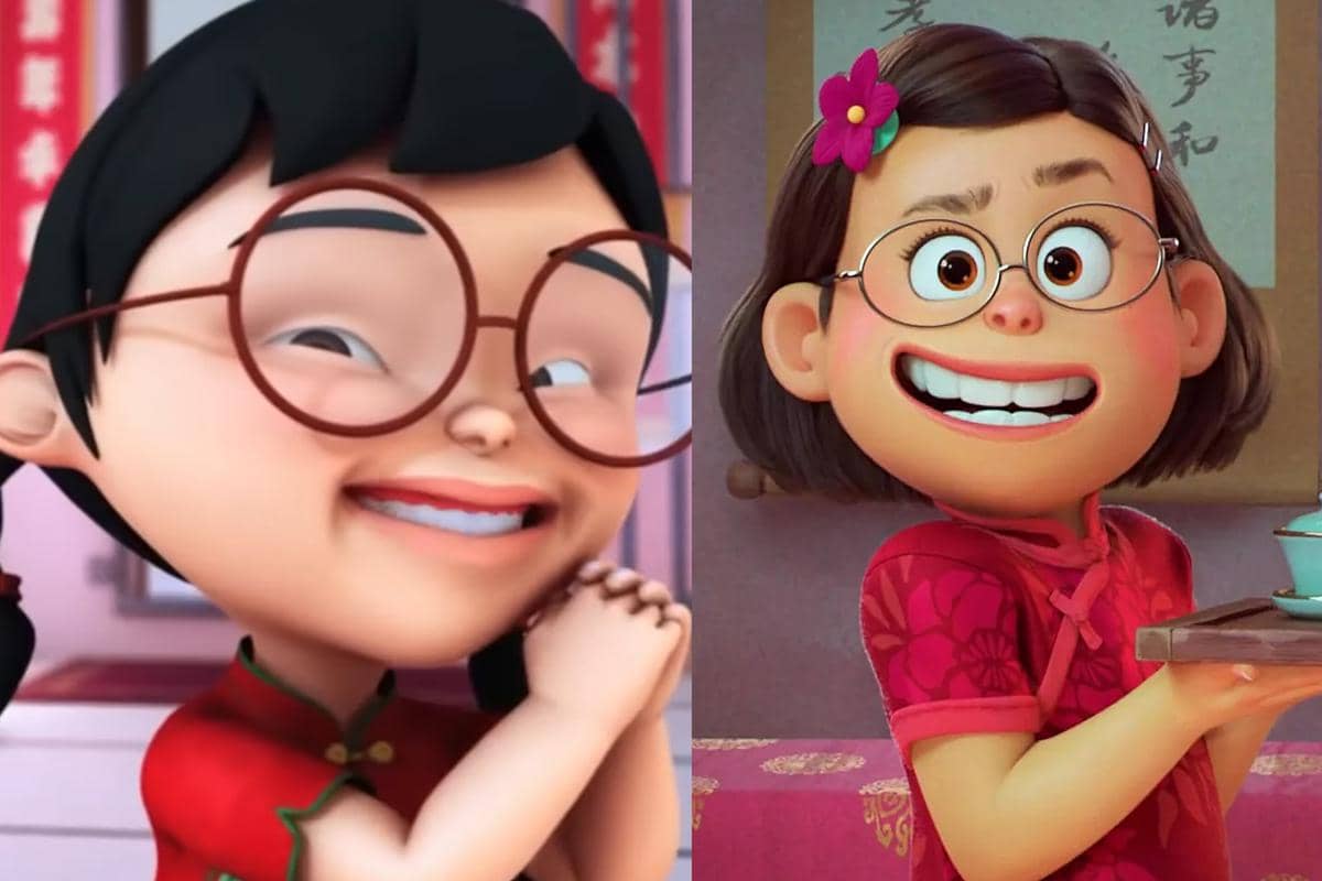 5 Kesamaan Mei Mei di Upin & Ipin dan Mei di Turning Red
