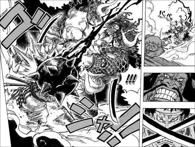 Kinemon melawan Kaido