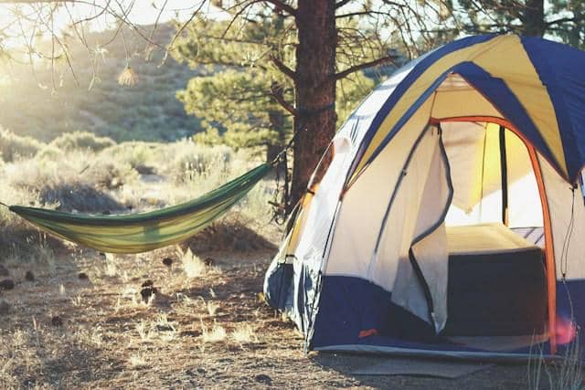 ilustrasi camping