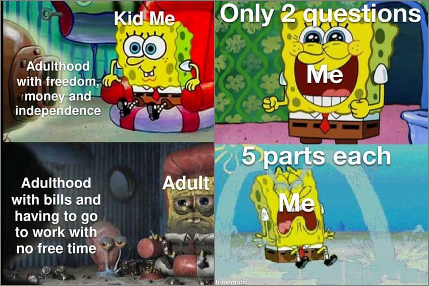 8 Meme SpongeBob tentang Kekecewaan, Realitas Keras!