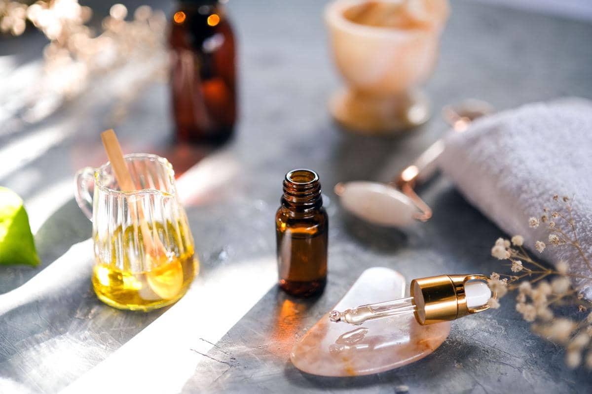 ilustrasi essential oil