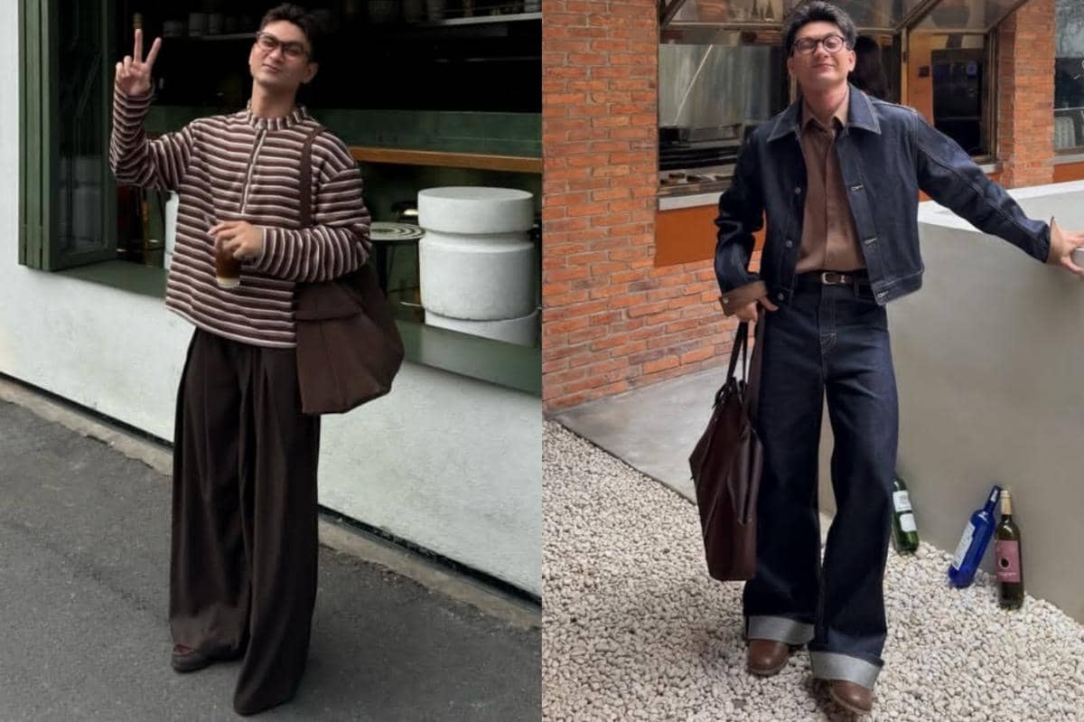 7 Ide Outfit Nuansa Cokelat ala Vo Khanh Hung, Chic dan Klasik!