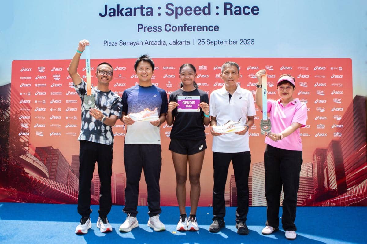 Asics Kembali Gelar Jakarta Speed Race Pada 2026, Ada One Mile Race