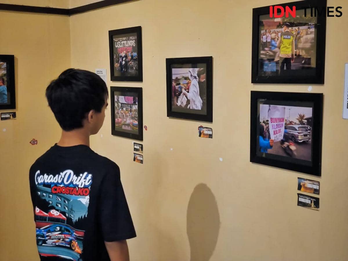 Pameran foto bertajuk Terjebak Dalam Waktu di Kumpeni Coffee & Art Space, Yogyakarta. (Dok.Istimewa)