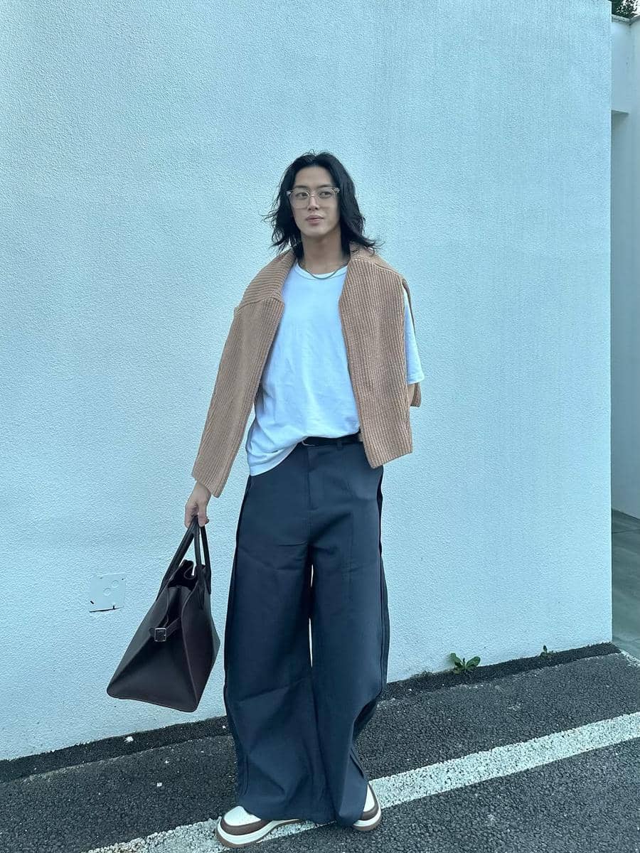 inspirasi OOTD ala Lee Joo Ahn