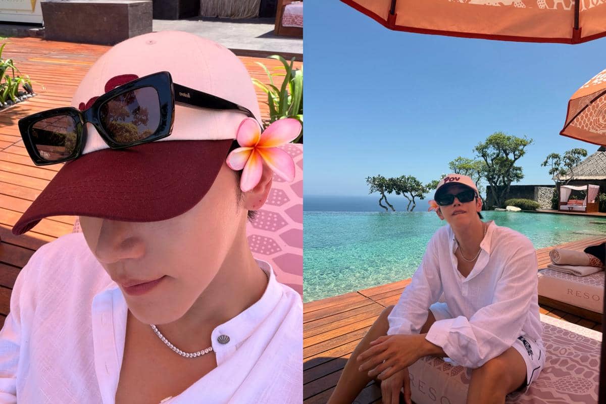 Jun.K 2PM Liburan di Bali