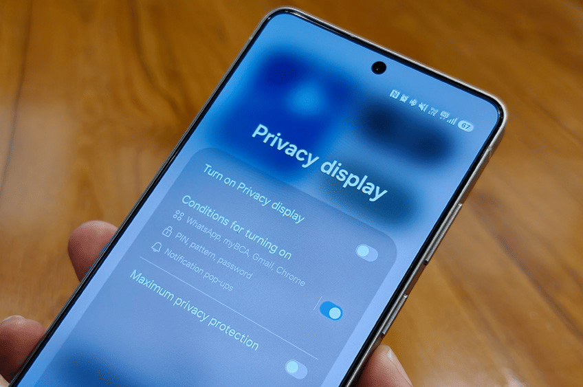 Privacy Display di HP Samsung