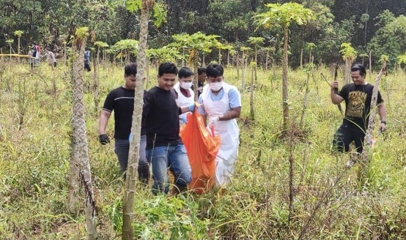 Jasad Misterius Ditemukan di Perkebunan Serang, Polisi Gali Identitas