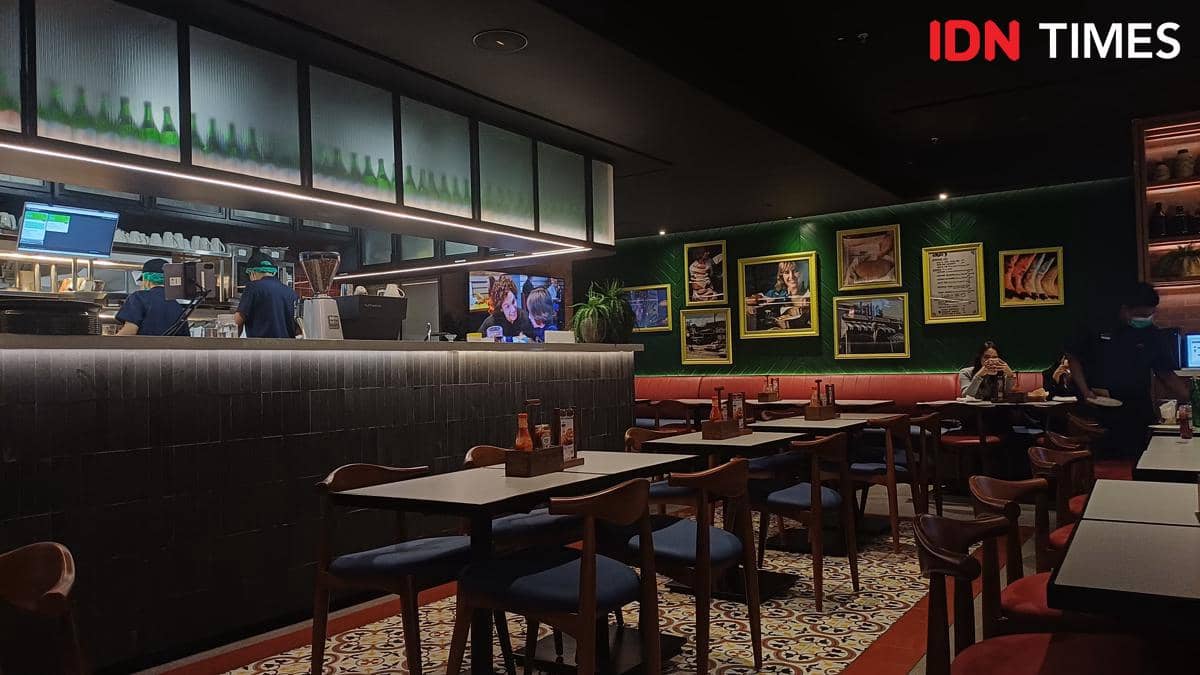 Potret restoran Chili's, Plaza Senayan, Jakarta Pusat