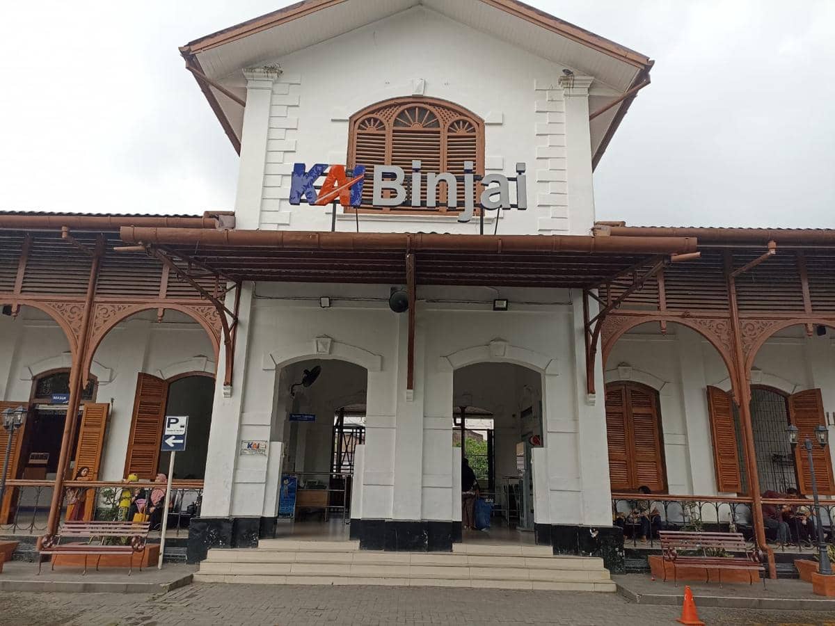 Stasiun Binjai, Jejak Rel Kolonial Saksi Perubahan Kota Rambutan