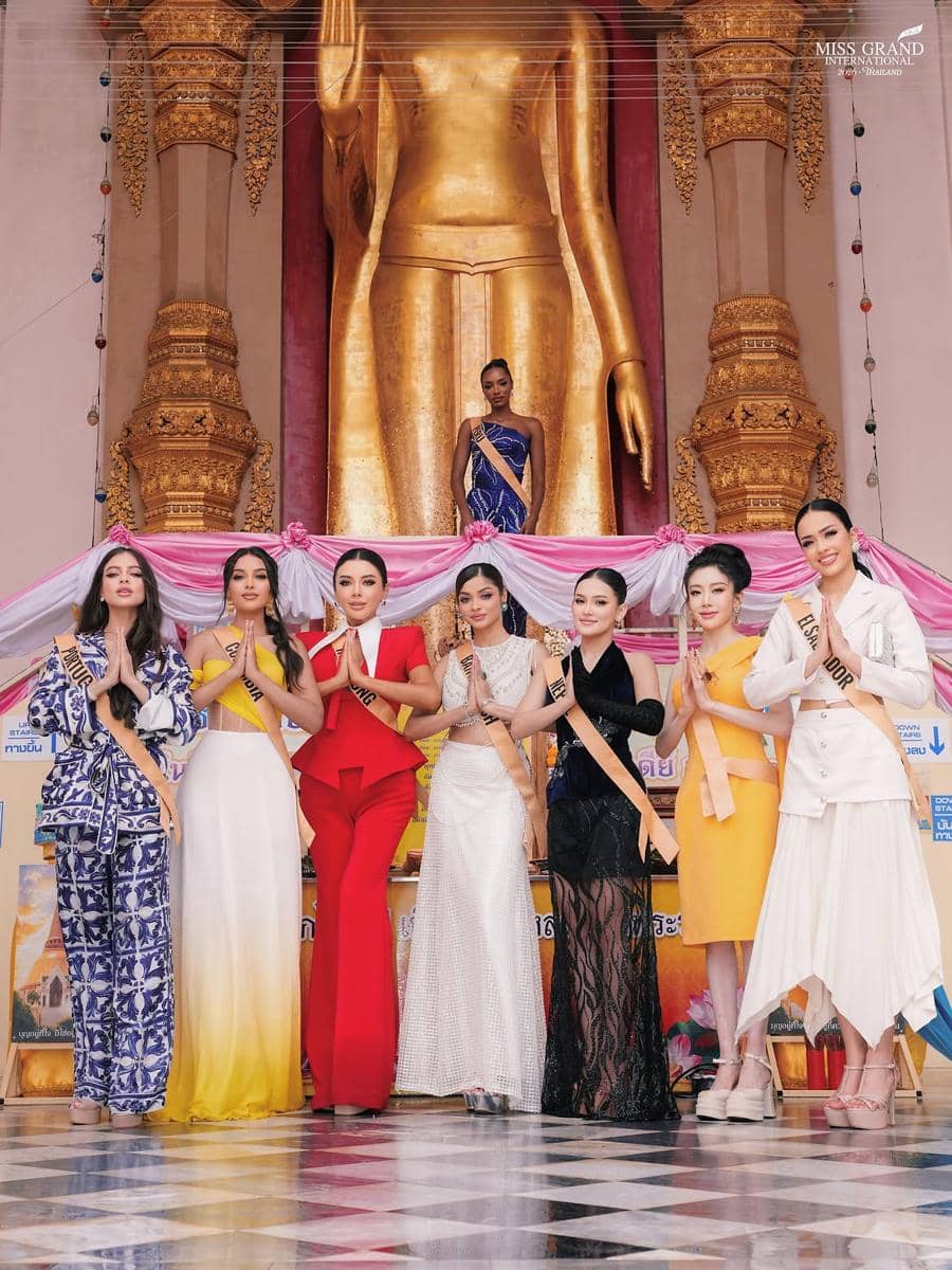 Potret Finalis Miss Grand International 2026 Saat Kunjungi Nakhon Pathom