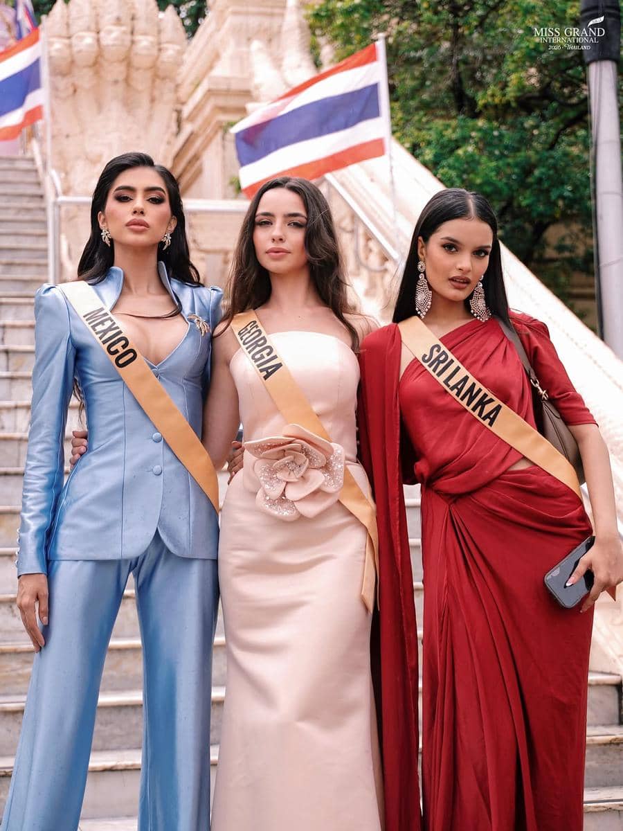 Potret Finalis Miss Grand International 2026 Saat Kunjungi Nakhon Pathom