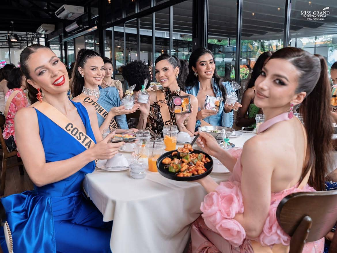 7 Potret Finalis Miss Grand International 2026 Kunjungi Nakhon Pathom