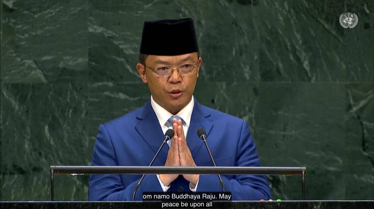Kala Salam Beragam Agama Indonesia Disambut Tepuk Tangan di UNGA81