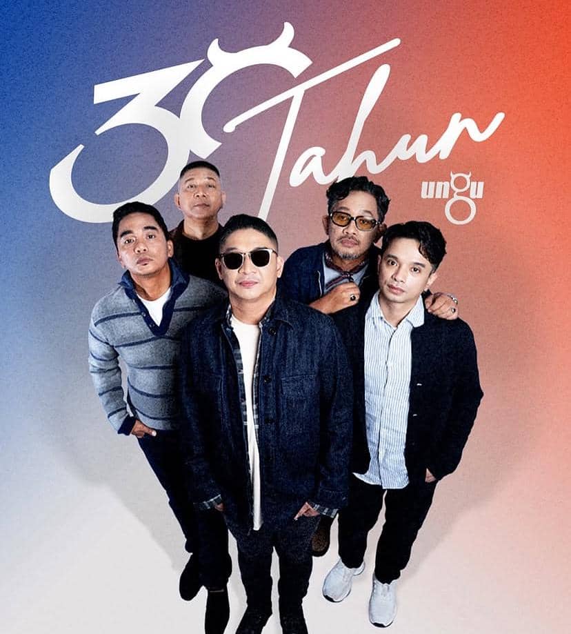 Personel band Ungu berpose bersama dalam potret yang dibagikan melalui akun Instagram resmi grup musik tersebut.