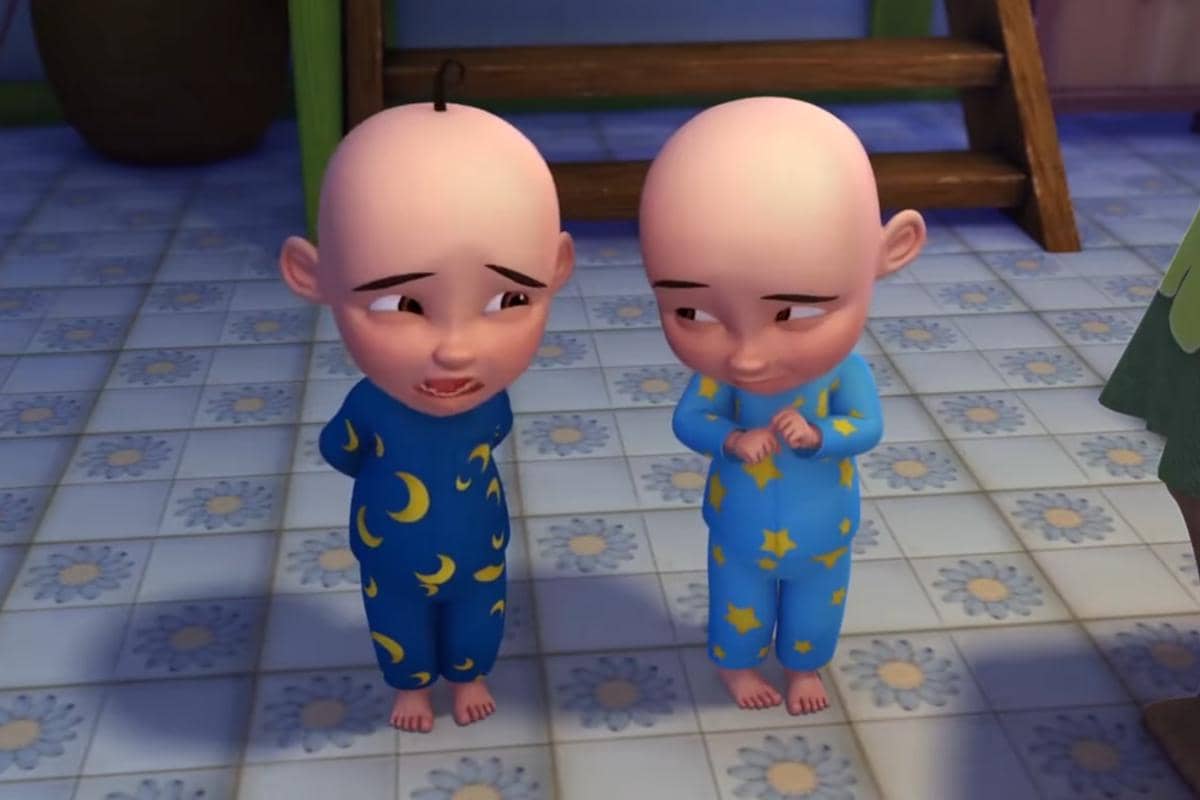 cuplikan Upin & Ipin episode Opah Merajuk