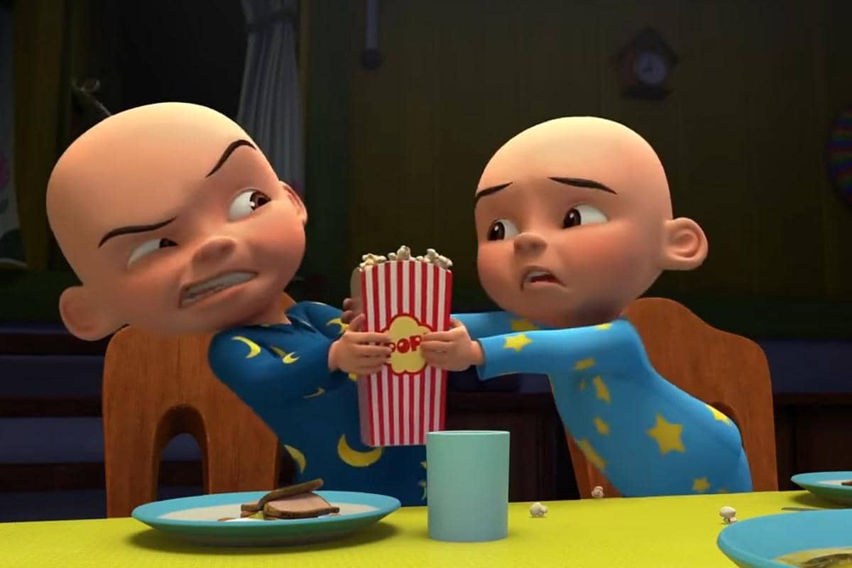 4 Episode Upin & Ipin dengan Pesan Moral Jangan Bersikap Tamak