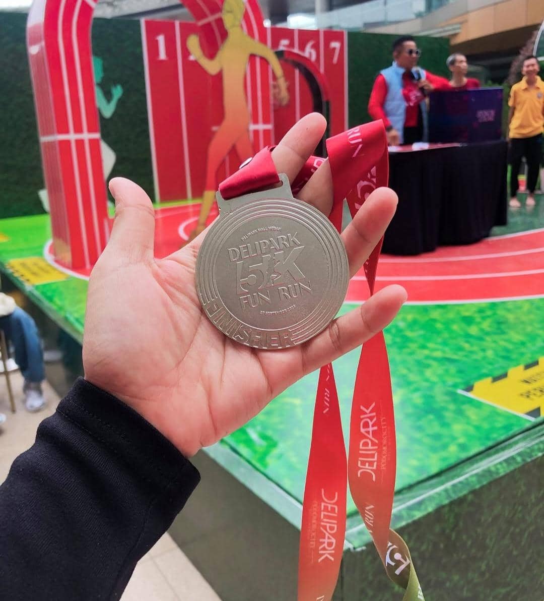 500 Pelari Taklukkan Rute Medan di Delipark 5K Fun Run