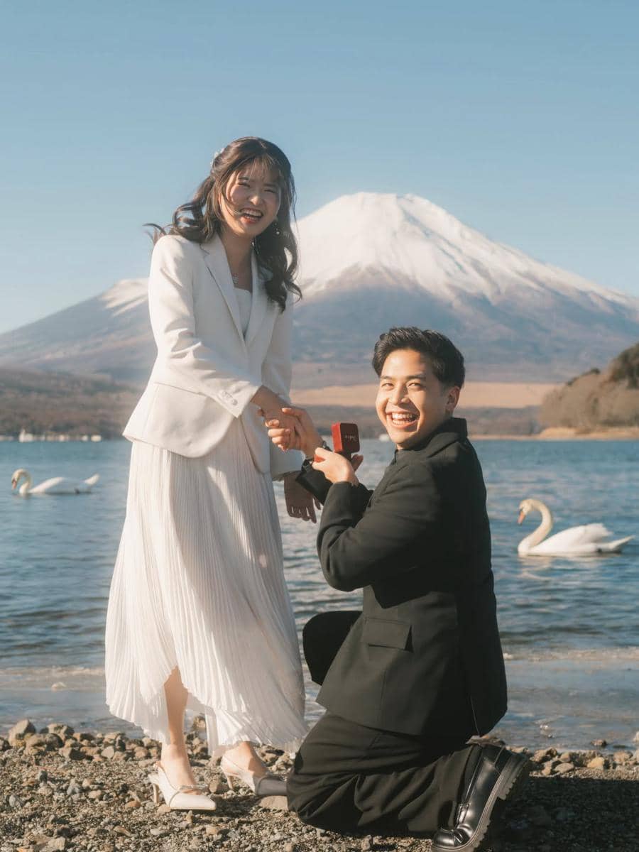 Jerome Polin Melamar Gracia Caroline di Jepang