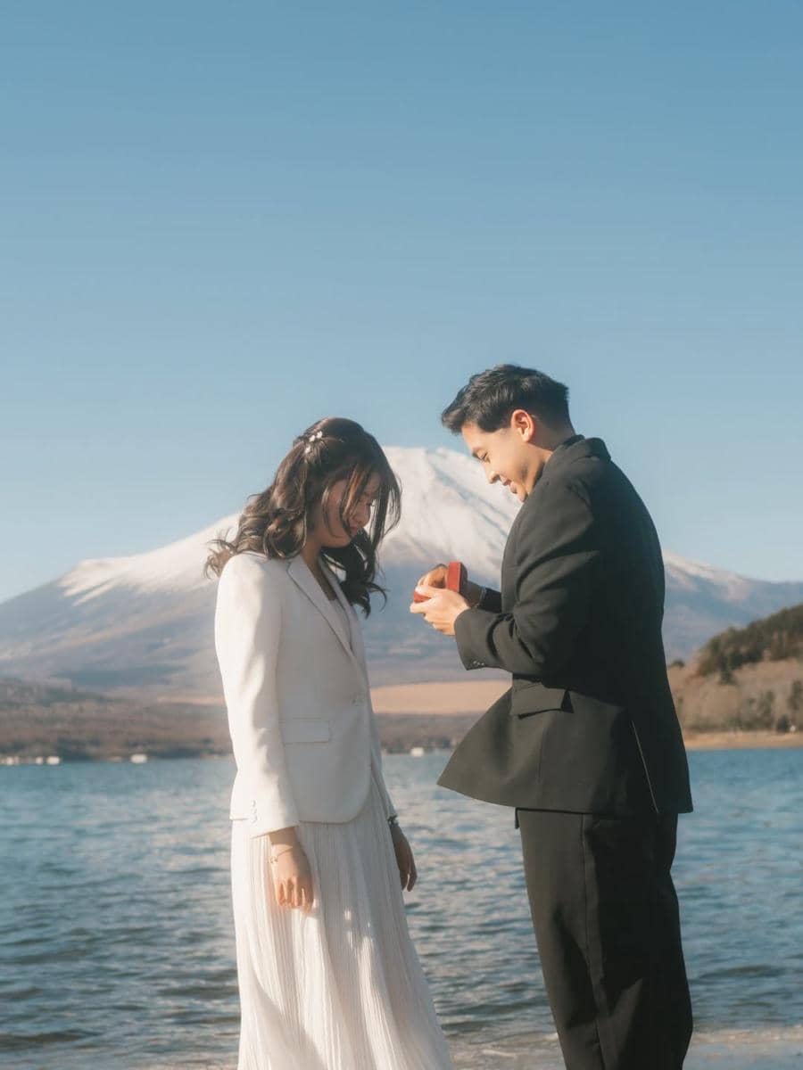 Jerome Polin Melamar Gracia Caroline di Jepang