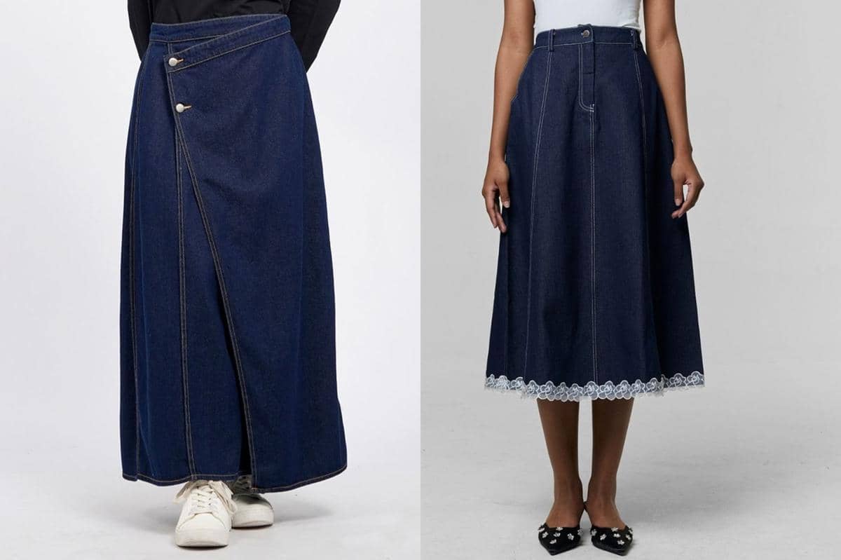 7 Rekomendasi Rok Denim Merek Lokal, Tampil Chic dan Timeless