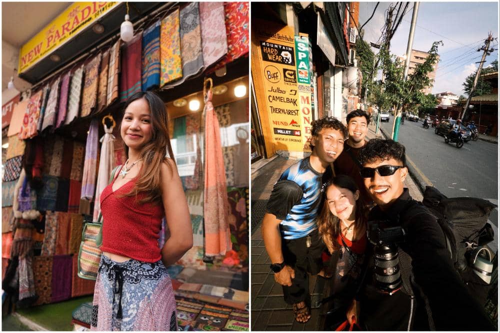 Bella Graceva dan Sahabat Jalan-jalan di Kota Kathmandu, Nepal