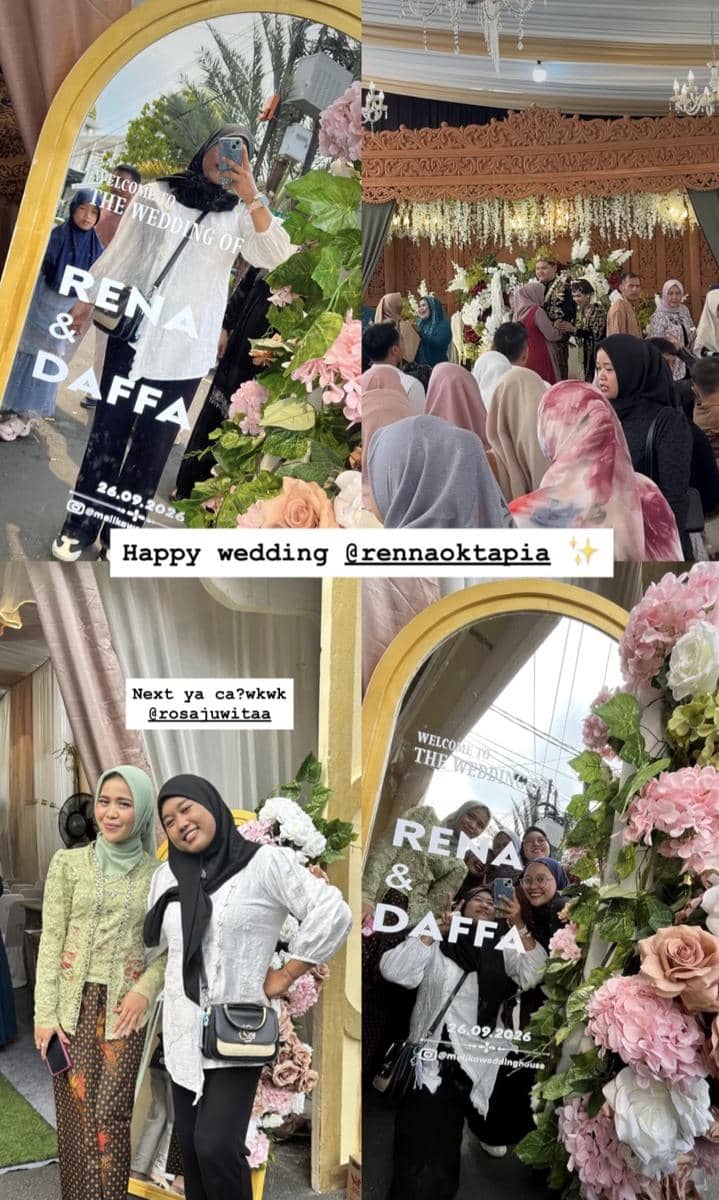 Resepsi kedua adik Olga Syahputra