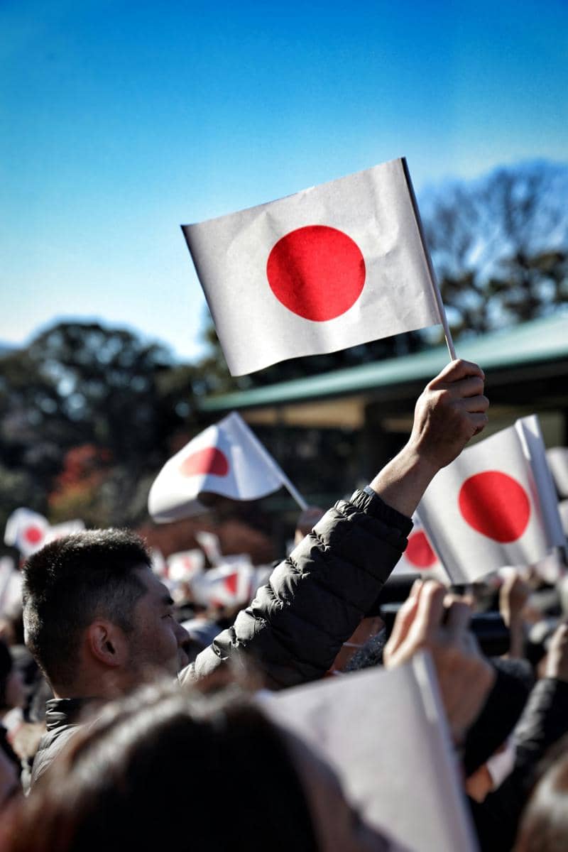 Ilustrasi bendera Jepang. (unsplash.com/Tommaso Ubezio)