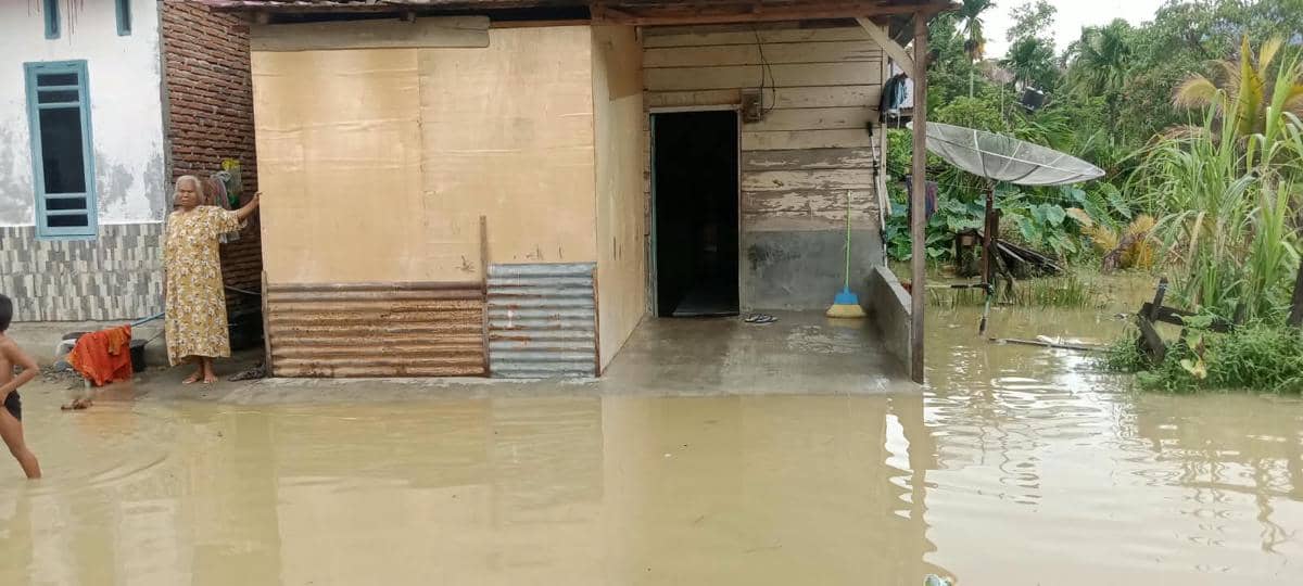 Hujan Deras Picu Banjir di Aceh Tenggara, 186 Warga Terdampak
